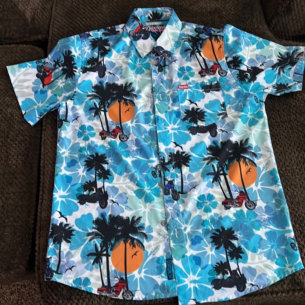Men’s Dixxon Flannel Short Sleeve Shirt, SZ: Medium